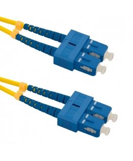 Qoltec 54001 InfiniBand ja kiudoptilised kaablid 2 m SC Kollane