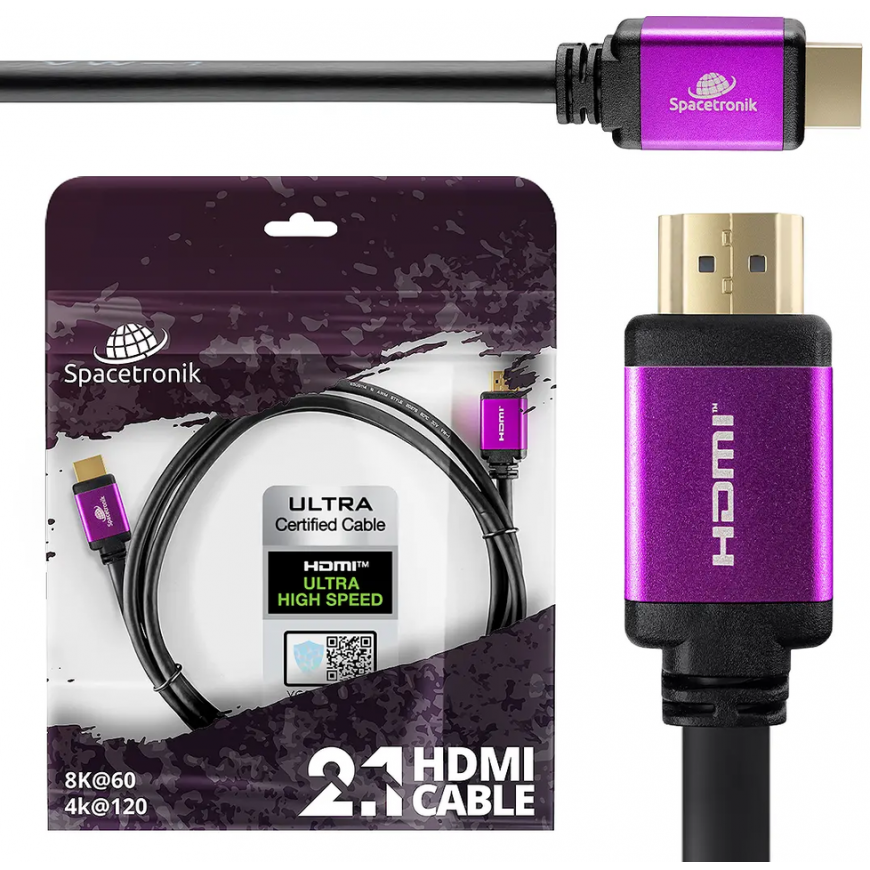 Spacetronik Kabelis UHS HDMI 2.1