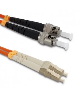 Qoltec 54073 InfiniBand/fibre optic cable 3 m LC ST Orange