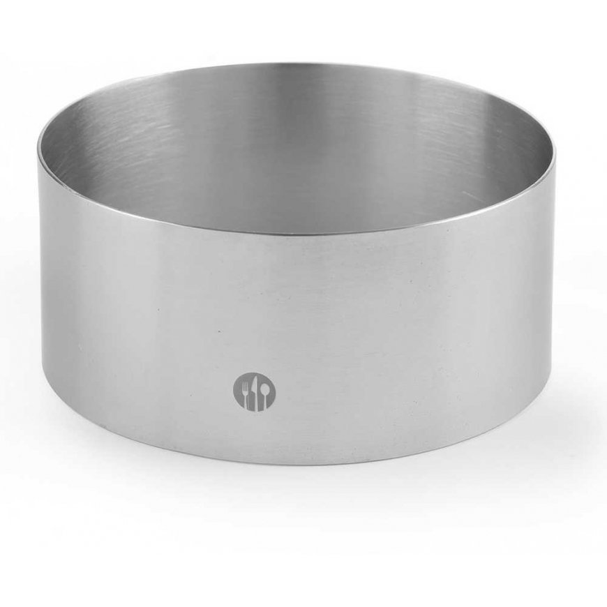 Konditorin päällikkörenkaat kakkujen koristeluun, koko 100x(H)45mm, Hendi 512159