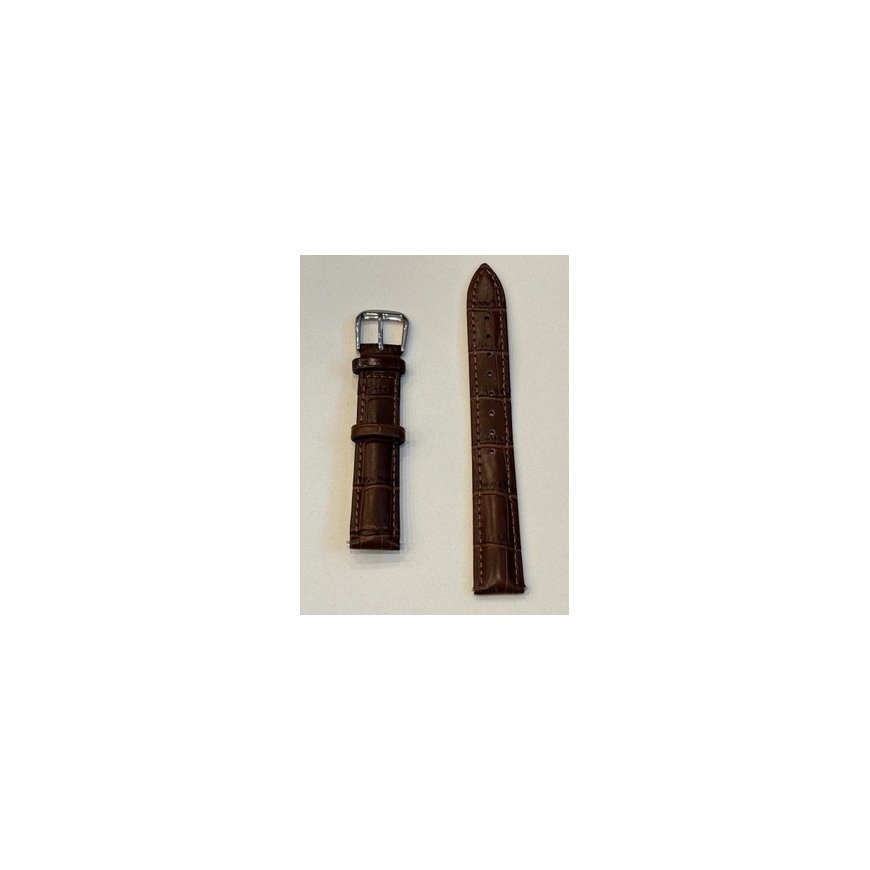 Pacific U27 gumijas pulksteņa siksna - tumši pelēka/melna - 18mm – 2