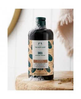 The Body Shop šampūns Shea - intensīvi atjaunojošs sviestmedņu šampūns, 60 ml