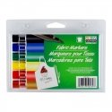 Marvy Fabric Marker 530-6A pääväritekstiilimerkki 6 kpl Marvy Fabric Marker 530-6A pääväritekstiilimerkki 6 kpl