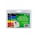 Marvy Fabric Marker 530-6A Primary markeriai tekstilei teptukiniu galiuku 6 vnt. Marvy Fabric Marker 530-6A Primary markeriai tekstilei teptukiniu galiuku 6 vnt.