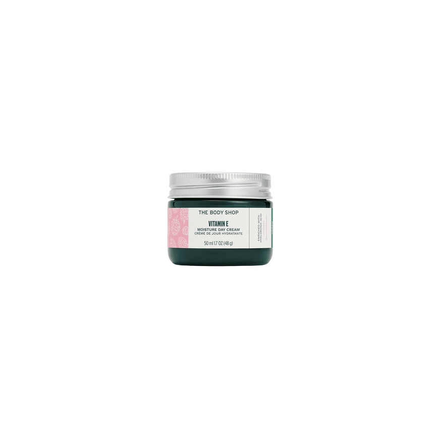 The Body Shop päevakreem vitamiini E-ga (Moisture Day Kreminis) 50 ml Päevakreem 50 ml näo nahahooldus naistele