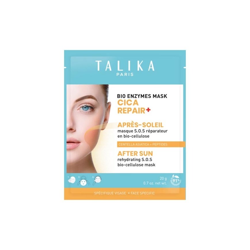 Talika BIO ENZYMES MASK CICA REPAIR+ PÄEVITUSE JÄRGNE ÜLILEEVENDAV SOS REPARA MASK 20 g – 2