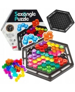 Lean Toys Loginis Puzzle Game 16 Pieces with 112 Tasks