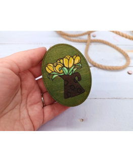 Kind Fox by Wizardi Siarhei Ausianikau ind. activity according to certificate No. 1130904 Wooden needle case. Tulip KF056/120G