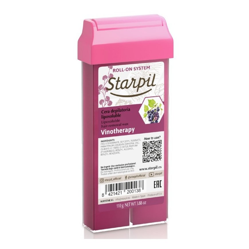 Vaškas kasetis Starpil, vinoa teraapia, 110 g