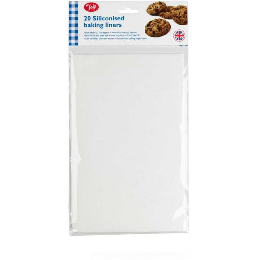 Silicone Baking Paper 20 pcs - Rectangles / Tala