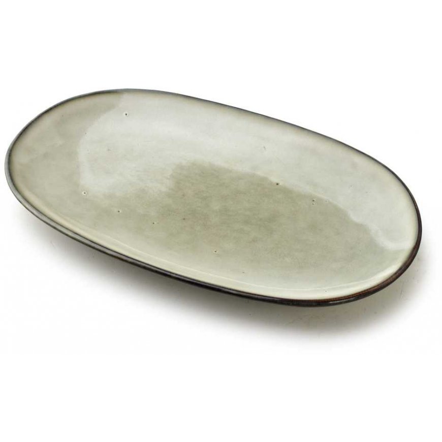 Mondex BASIC NATURE oval plate 31x18 cm