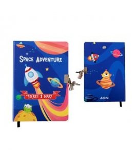 Dienoraamat Itotal Space Adventure, A5, lukuotsikuga