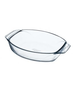 Pyrex 410B000 baking dish 2 L Oval Glass Casserole baking dish