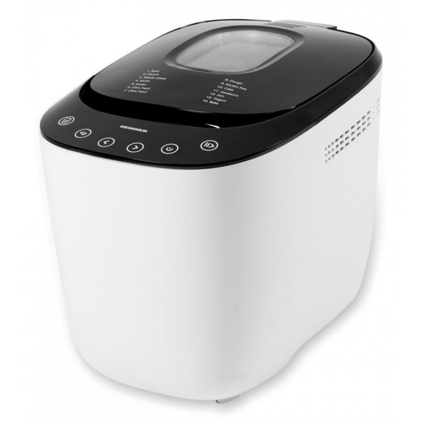 Heinner HBM-900WHBK leipäkone 550 W Valkoinen