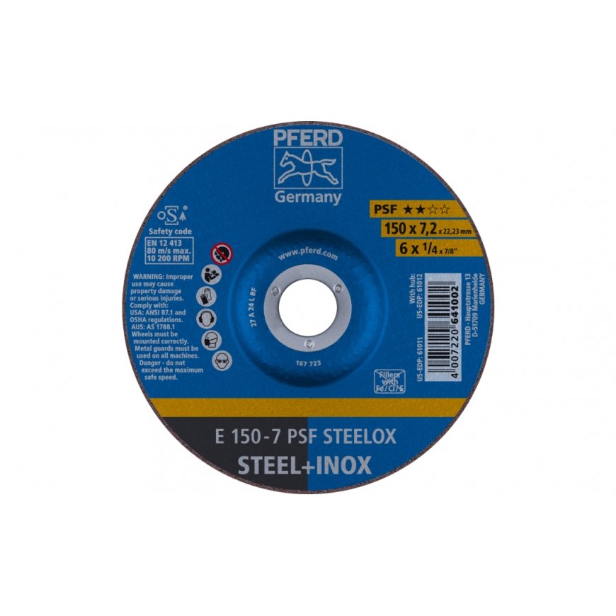 PFERD E 150-7 PSF STEELOX rotary tool grinding/sanding supply Metal