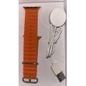 Pacific Rubber Strap for Watch U13 - Black/Orange-Camo - 24mm