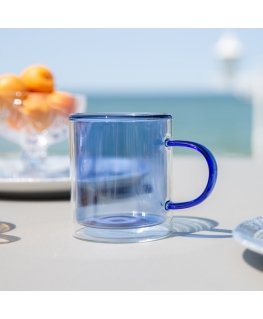 Fuzzy Thermal Glass 350 ml Blue AMBITION