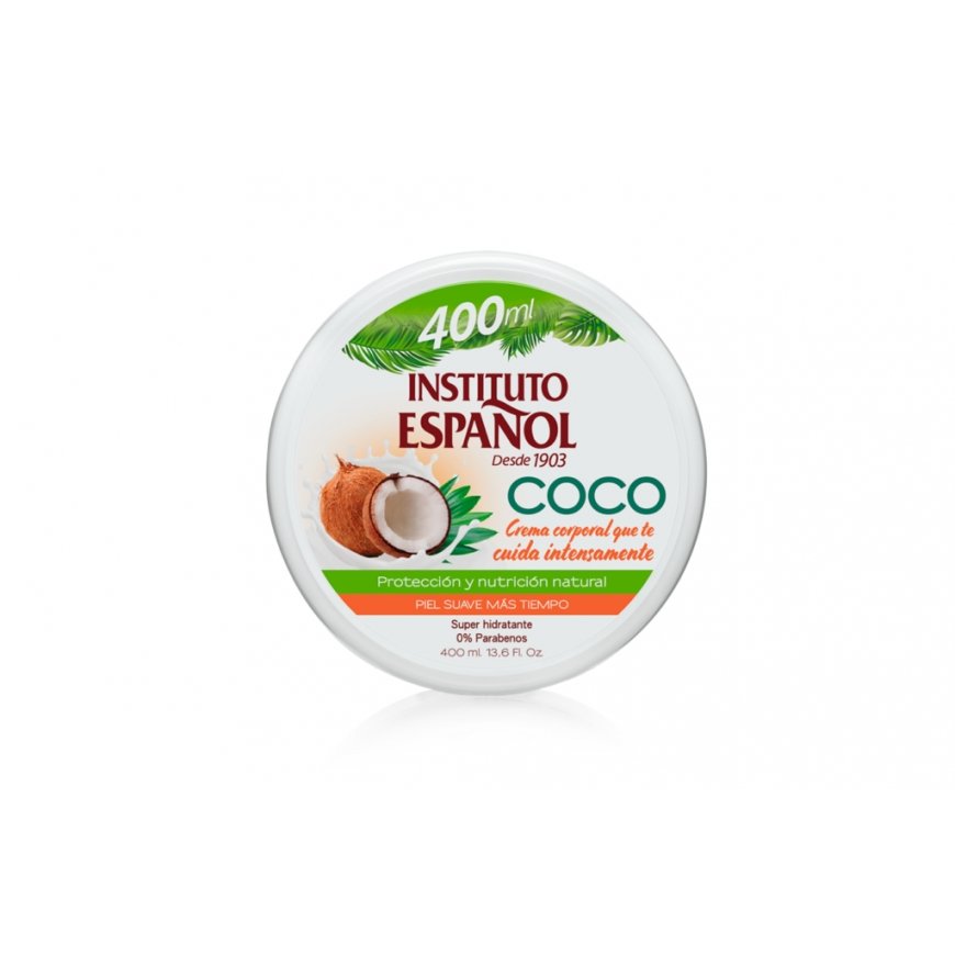 Instituto Español Coconut Moisturizing Cream 400 ml Kerma