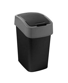 Curver Flip 10 L Stačiakampio formos Plastikas Juoda, Pilka