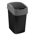Curver Flip 10 L Suorakulmainen Muovi musta, Harmaa Curver Flip 10 L Suorakulmainen Muovi musta, Harmaa