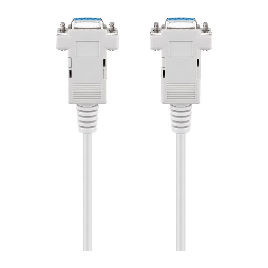 Goobay 50547 кабель последовательной связи Серый 2 m DB-9