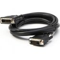 DVI (24+1) M to DVI (24+1) M Video Cable, DVI Connector, 2m, Shielded, Black, Logo Pouch, EOL DVI (24+1) M to DVI (24+1) M Video Cable, DVI Connector, 2m, Shielded, Black, Logo Pouch, EOL