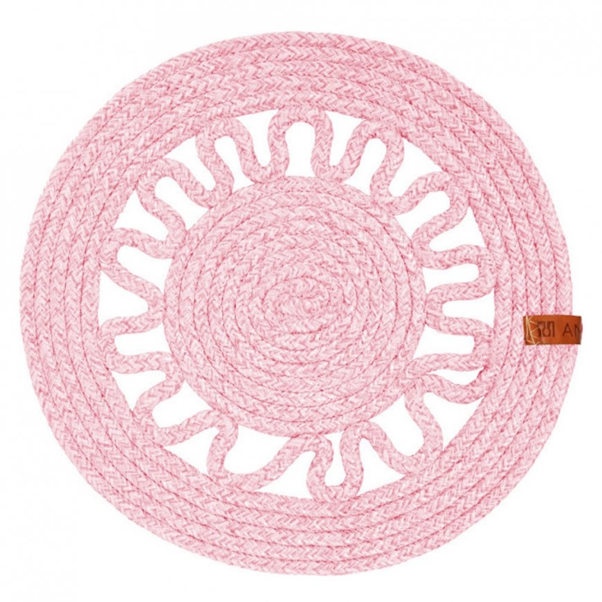 Boho Table Mat 35 cm Pink AMBITION