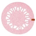 Boho stalo kilimėlis 35 cm rožinis AMBITION Boho stalo kilimėlis 35 cm rožinis AMBITION