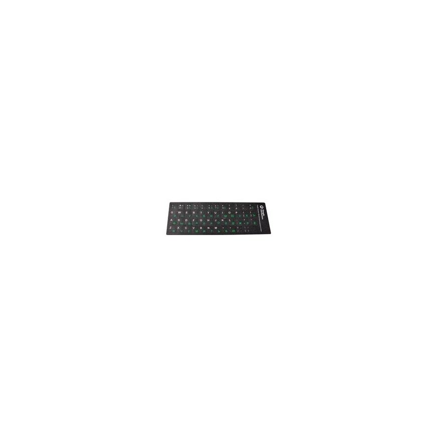 Sticker for black keyboard (EN)(RU)(LT)