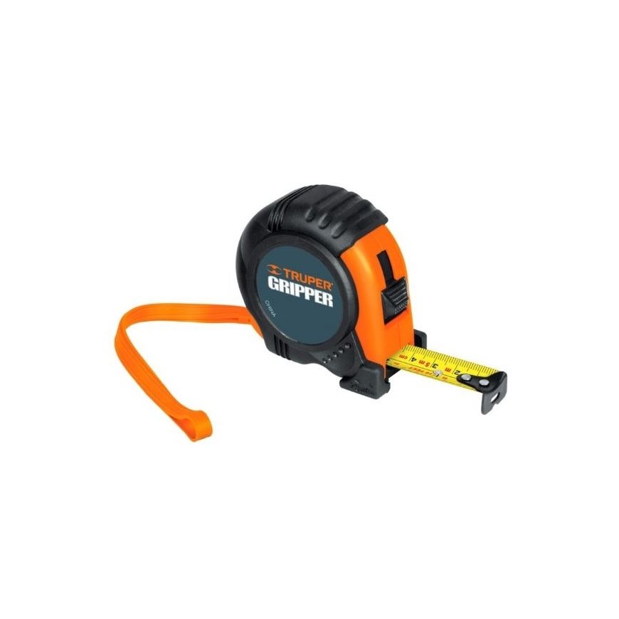 Matavimo juosta "Gripper" 5m x 19mm Truper® – 2