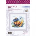 Uab Riolis Krustkrāsu izšūšanas komplekts "Mazs gliemezis" 15x15 cm SR2285 Uab Riolis Krustkrāsu izšūšanas komplekts "Mazs gliemezis" 15x15 cm SR2285