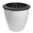 Oem PATIO isetatud automaatse kastmisega lillepott - 22 cm valge plastmassist pot. Oem PATIO isetatud automaatse kastmisega lillepott - 22 cm valge plastmassist pot.