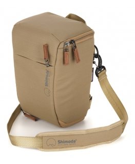 Shimoda 520-401 soma kamerai No augšas atverama soma Bēšs