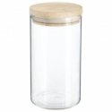5five Simply Smart Bamboo Bulk Food Container with Bamboo Lid, Airtight, 1 L 5five Simply Smart Bamboo Bulk Food Container with Bamboo Lid, Airtight, 1 L