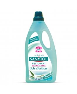 Sanytol Floor & Surface Disinfectant Cleaner – Eucalyptus