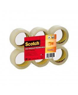 Līmlente, akrils, 3M, sarkana, 50mm, 66m