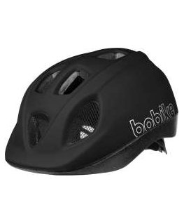 Bobike GO – children's bicycle helmet | XS, urban black