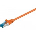 PREMIUMCORD Patch kabelis CAT6a S-FTP, RJ45-RJ45, AWG 26/7 0,25 m, oranžs PREMIUMCORD Patch kabelis CAT6a S-FTP, RJ45-RJ45, AWG 26/7 0,25 m, oranžs