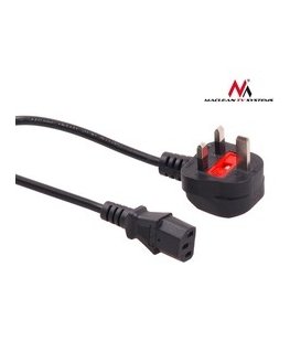 "Maclean" power cable, GB plug, 3 contacts, 5 m, MCTV-808
