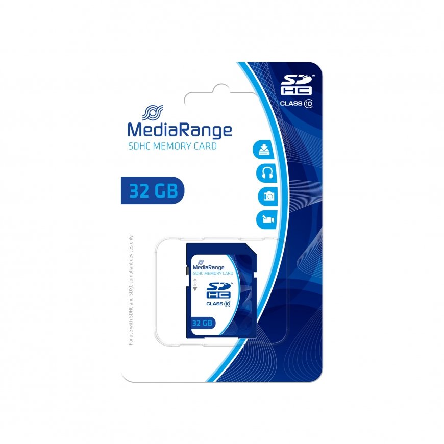 MediaRange MR964 mälukaart 32 GB SDHC Klass 10 – 2