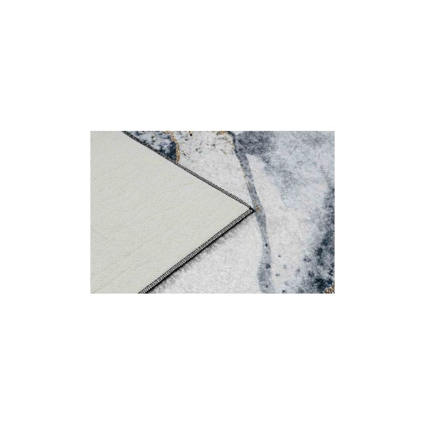 Stilius Kilimėlis ARLEN MARBLE1 juodos spalvos glamour stiliaus 160x220 Hakano – 2
