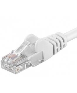 PremiumCord Patch 6 UTP 2m WH networking cable White Cat6 U/UTP (UTP)