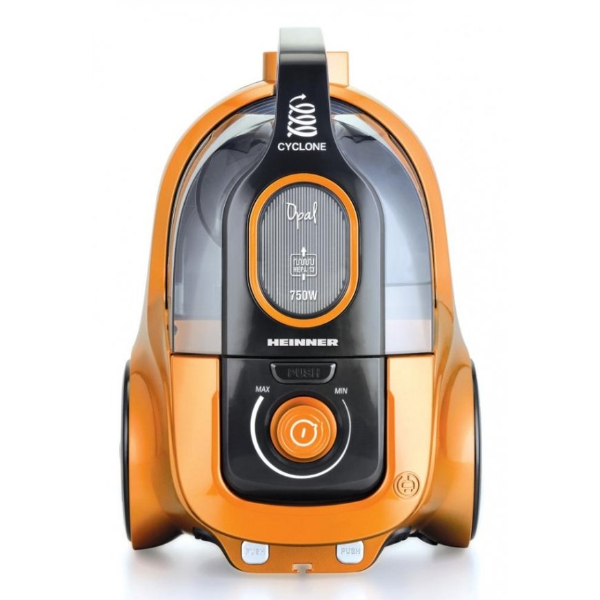 Heinner HVC-V750OR putekļusūcējs 2,2 L Sauss 750 W Bezmaisa – 3