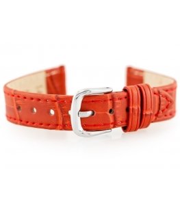 Pacific Odinis laikrodžio dirželis W41 - Red - 12mm