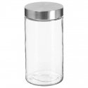 5five Simply Smart Steel stiklaine ar maisto uzglabāšanas trauks ar nerūsējošā tērauda vāku, 1700ml 5five Simply Smart Steel stiklaine ar maisto uzglabāšanas trauks ar nerūsējošā tērauda vāku, 1700ml