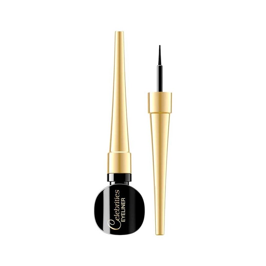 Eveline Cosmetics Celebrities Eye Liner Black, 4 ml