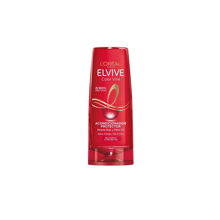 Dažytų plaukų kondicionierius Elvive Color-vive L'Oreal Make Up (300 ml) – 2