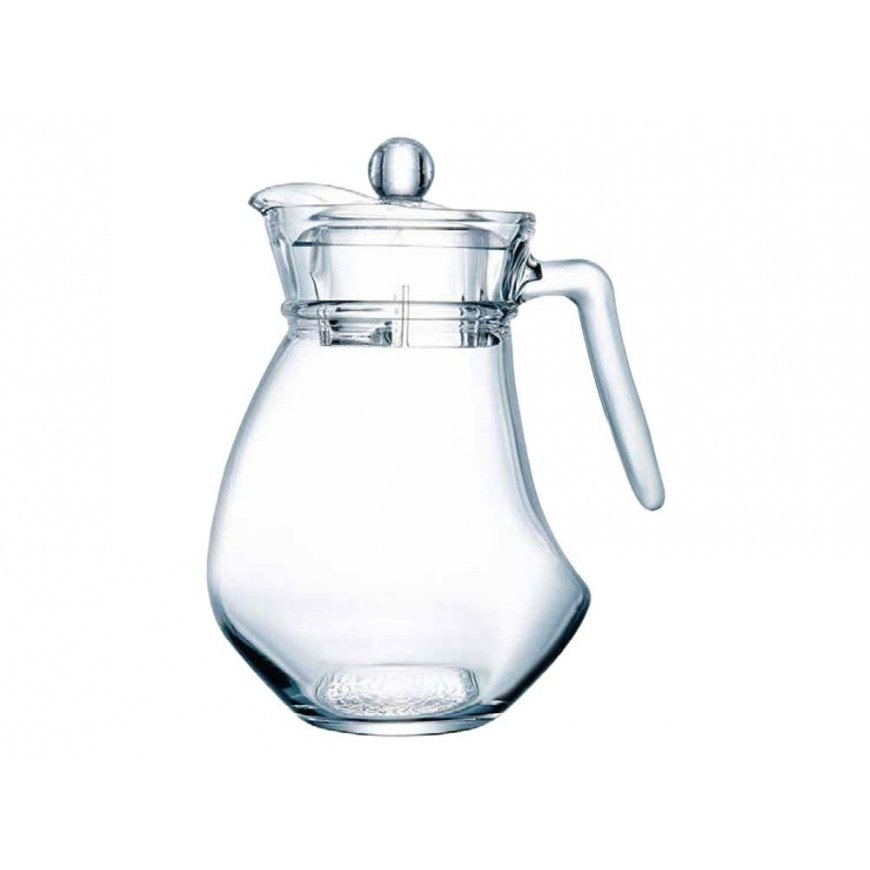 Karštas vanduo Wavy 1,3 l LUMINARC su dangteliu.