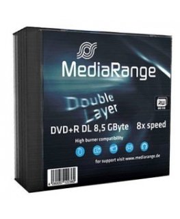 MediaRange MR465 neįrašytas DVD diskas 8,5 GB DVD+R DL 5 vnt