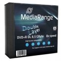 MediaRange MR465 blank DVD 8.5 GB DVD+R DL 5 pc(s) MediaRange MR465 blank DVD 8.5 GB DVD+R DL 5 pc(s)